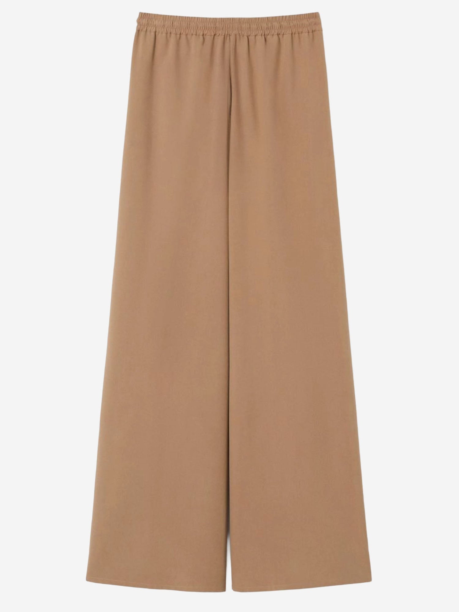 PANTALONI A GAMBA AMPIA IN SETA LAVATA MXMGENERO 016 MAX MARA 
