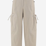PANTALONI CARGO IN COTONE STRETCH MXMLEPRE 007 MAX MARA 