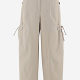 PANTALONI CARGO IN COTONE STRETCH MXMLEPRE 007 MAX MARA 