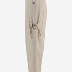 PANTALONI CARGO IN COTONE STRETCH MXMLEPRE 007 MAX MARA 