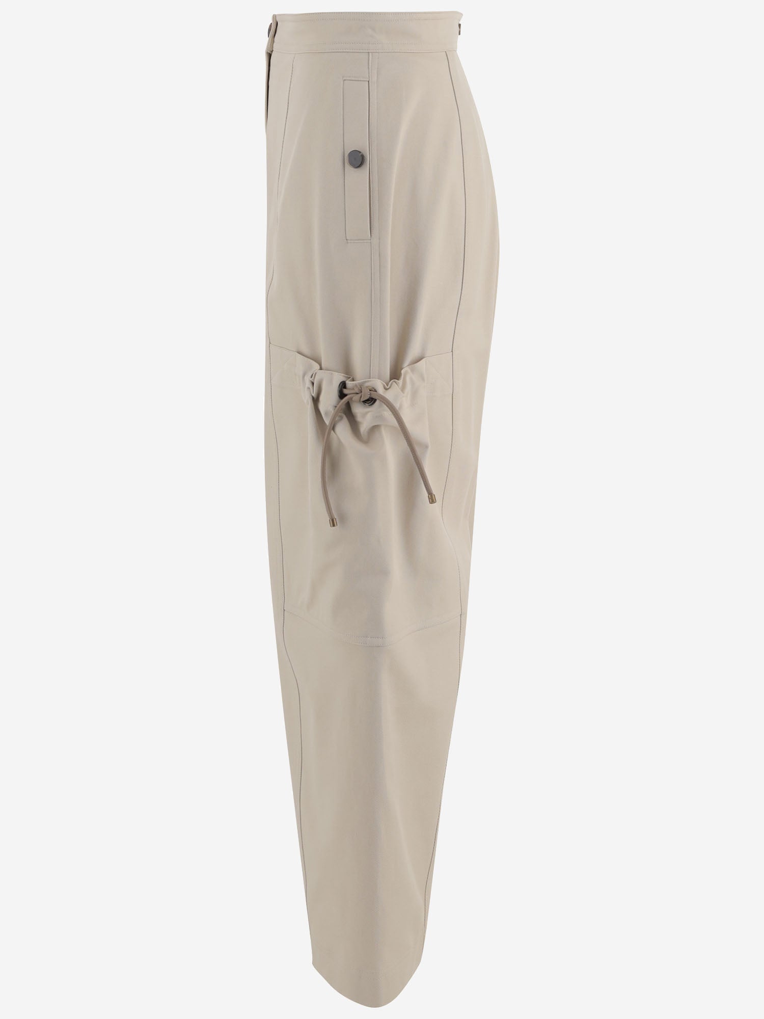 PANTALONI CARGO IN COTONE STRETCH MXMLEPRE 007 MAX MARA 