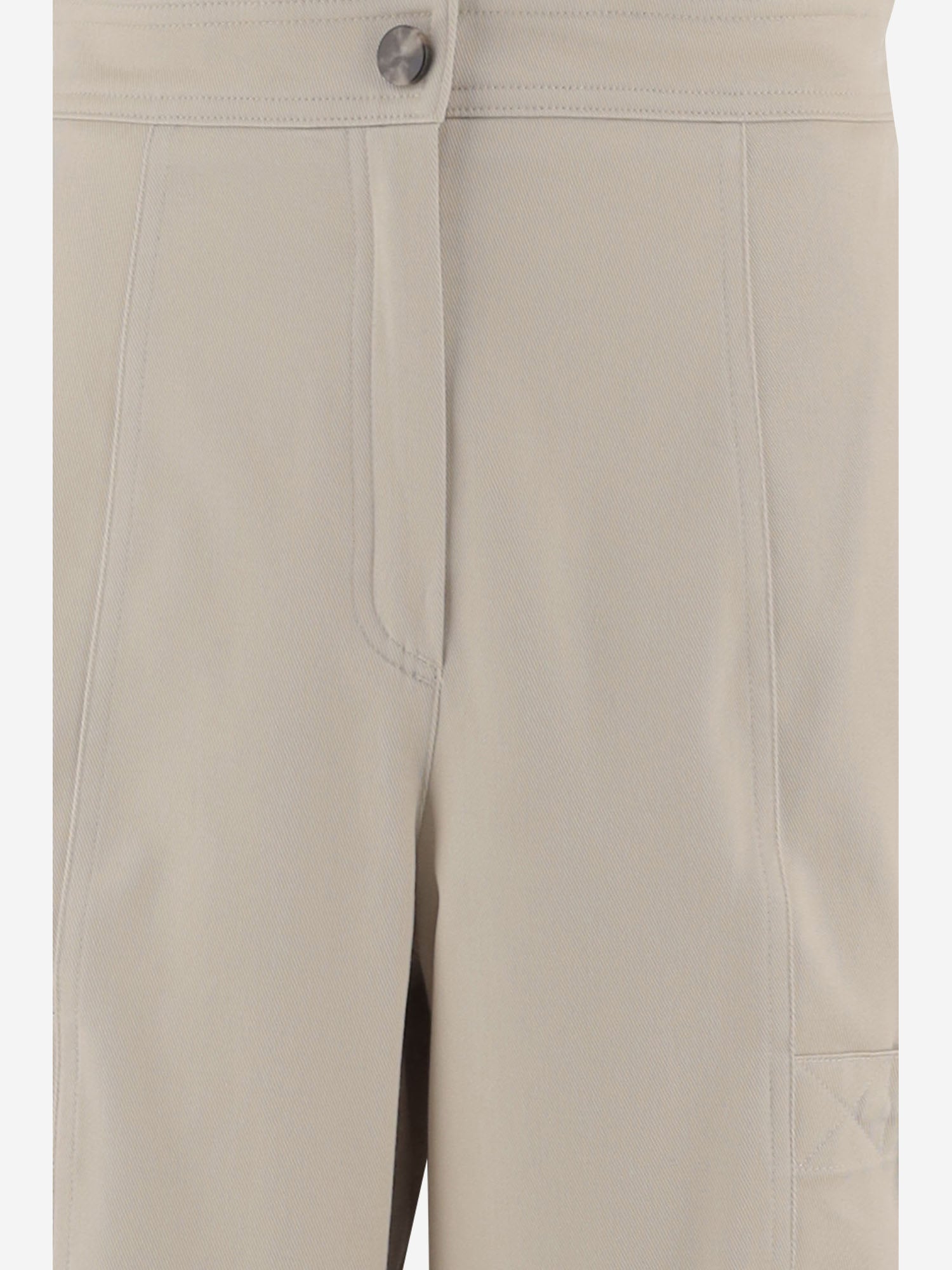 PANTALONI CARGO IN COTONE STRETCH MXMLEPRE 007 MAX MARA 