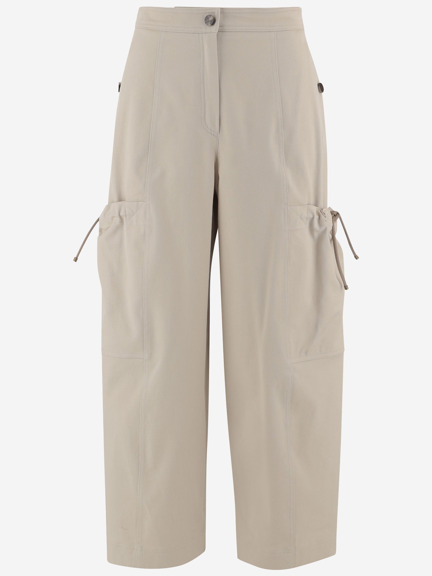 PANTALONI CARGO IN COTONE STRETCH MXMLEPRE 007 MAX MARA 