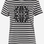 T-SHIRT IN COTONE CON LOGO MXMRUTA 004 MAX MARA 