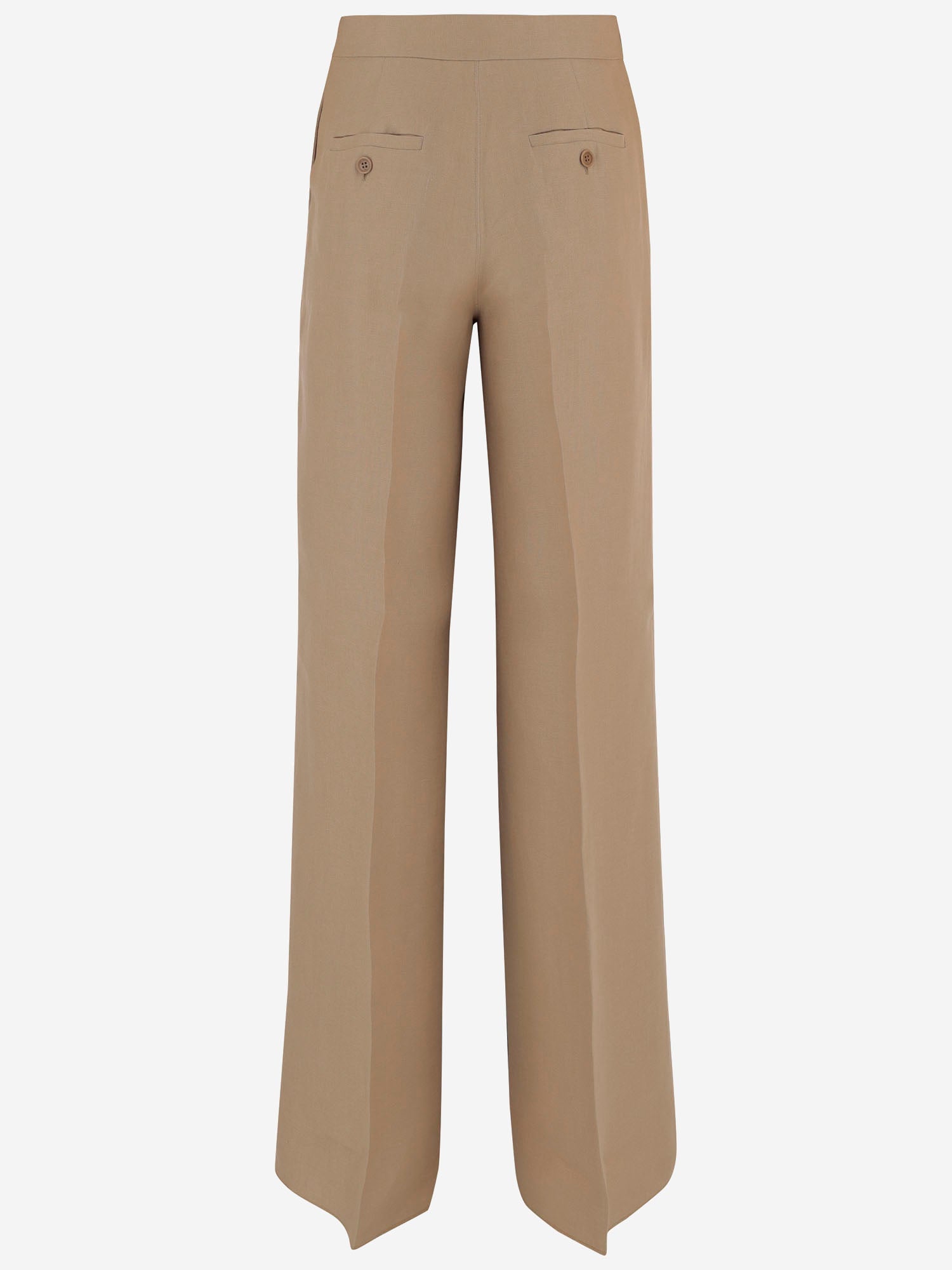 PANTALONI SARTORIALI IN LINO MXSBIG 003 MAX MARA 