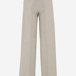 PANTALONI IN DRILL DI LINO MXSGINNICO 002 MAX MARA 