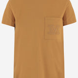 T-SHIRT IN COTONE CON LOGO PAPAIA 008 MAX MARA 