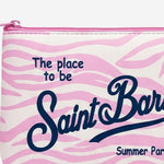 POCHETTE ALINE CON LOGO ALIN001 01816L MC2 SAINT BARTH 