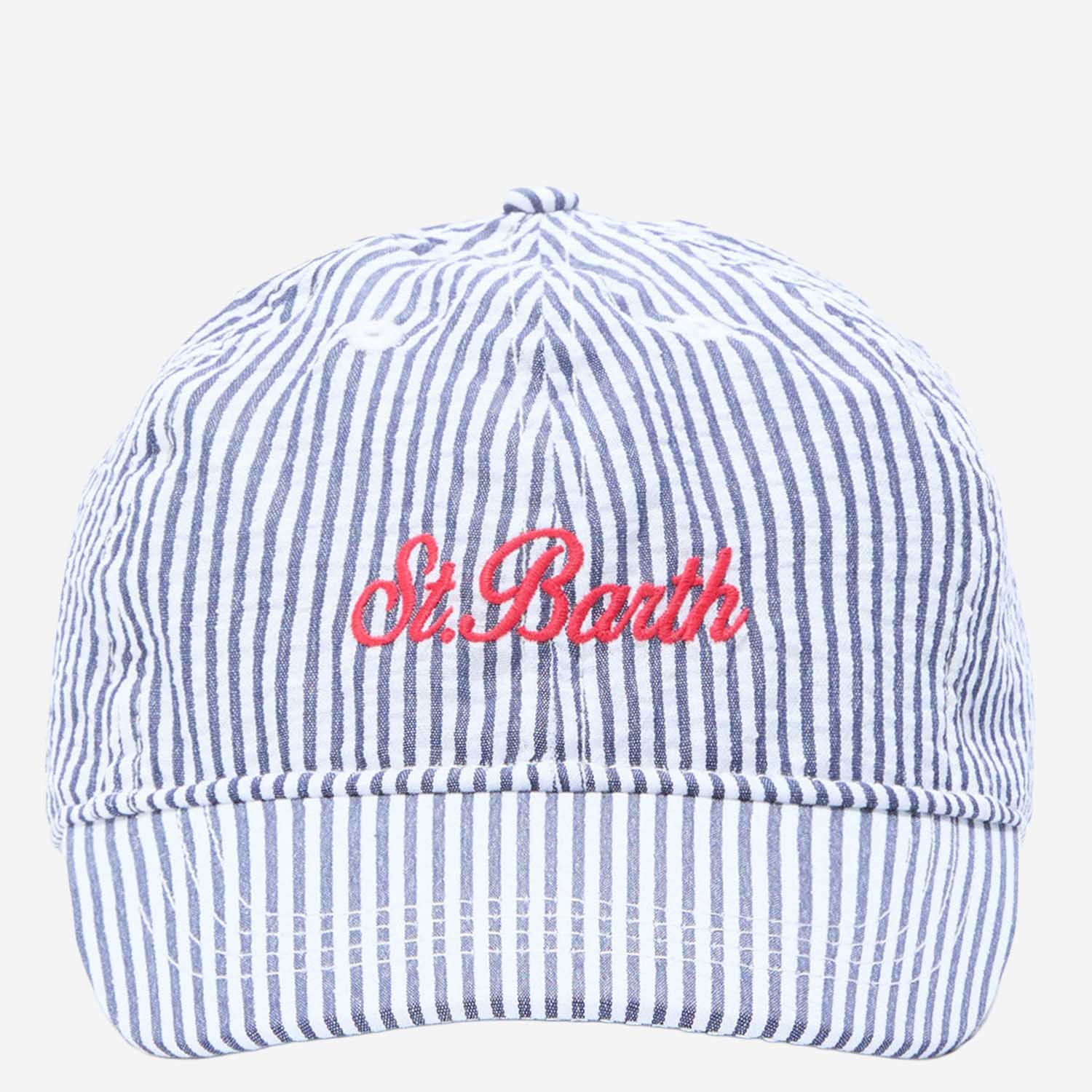 CAPPELLO DA BASEBALL CON LOGO BASB0007 07575L MC2 SAINT BARTH 