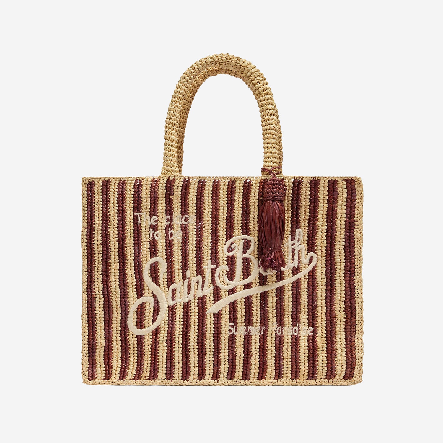 BORSA COLLETTE IN RAFIA COL0013 00406L MC2 SAINT BARTH 