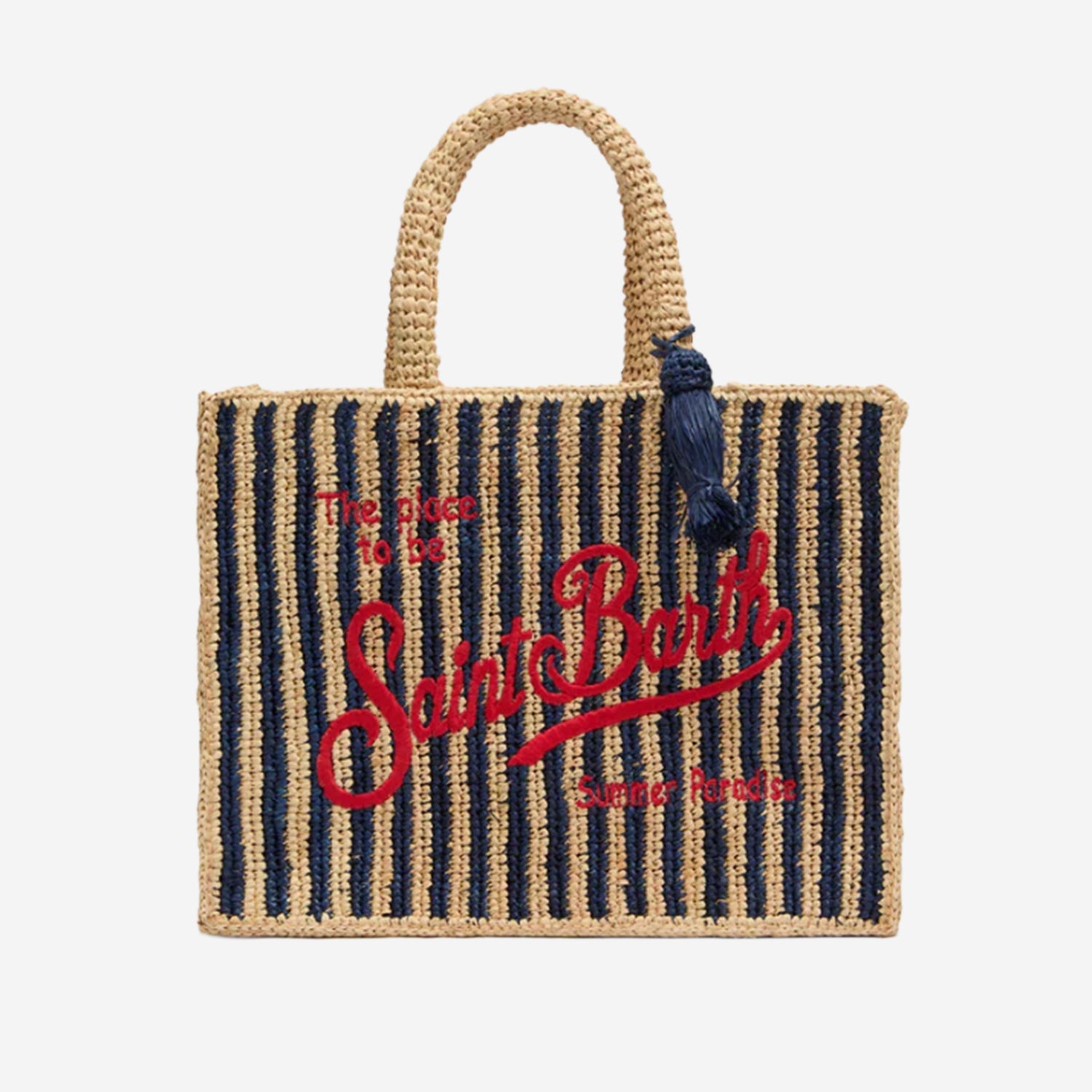 BORSA COLLETTE IN RAFIA COL0013 02528L MC2 SAINT BARTH 
