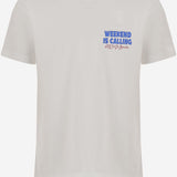T-SHIRT IN COTONE CON LOGO DLR0001 08059L MC2 SAINT BARTH 