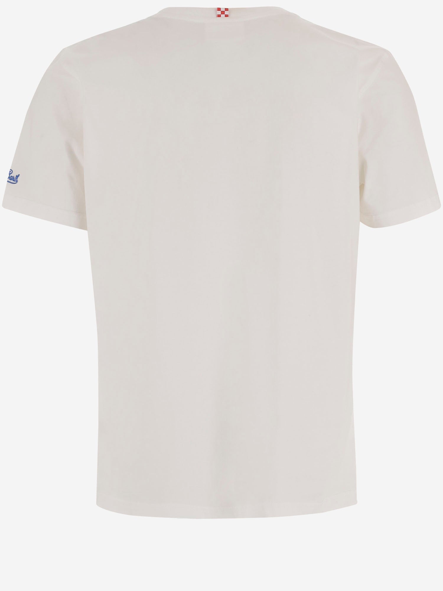 T-SHIRT IN COTONE CON STAMPA DNV0002 04444L MC2 SAINT BARTH 
