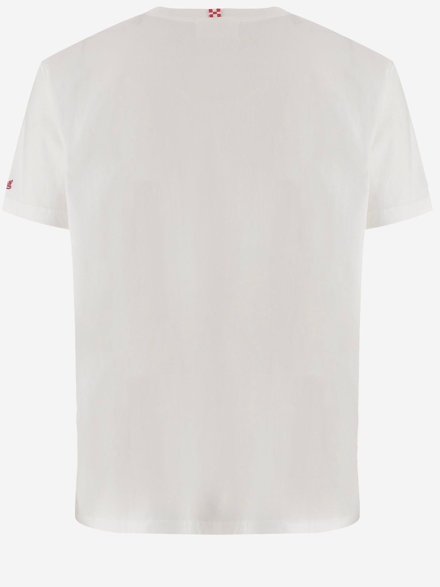 T-SHIRT IN COTONE CON STAMPA DNV0002 04445L MC2 SAINT BARTH 