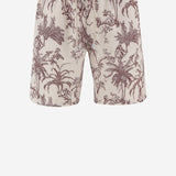 SHORTS DA BAGNO IN NYLON CON STAMPA TROPICALE GUS0010 01543L MC2 SAINT BARTH 