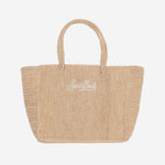 BORSA A MANO IN RAFIA CON LOGO HAND001 00222L MC2 SAINT BARTH 