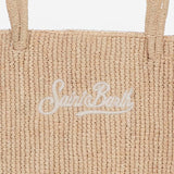BORSA A MANO IN RAFIA CON LOGO HAND001 00222L MC2 SAINT BARTH 