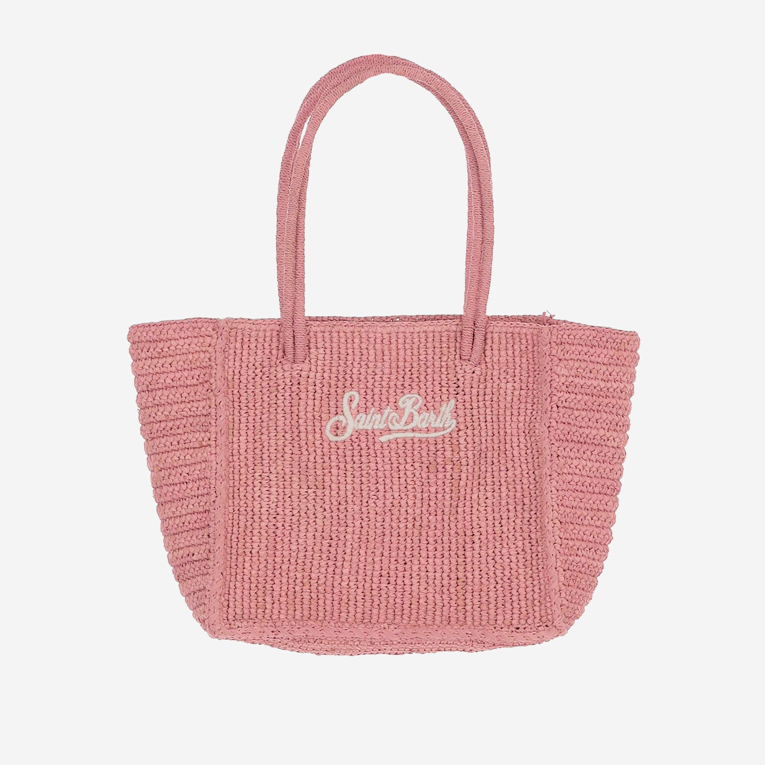 BORSA A MANO IN RAFIA CON LOGO HAND002 00223L MC2 SAINT BARTH 