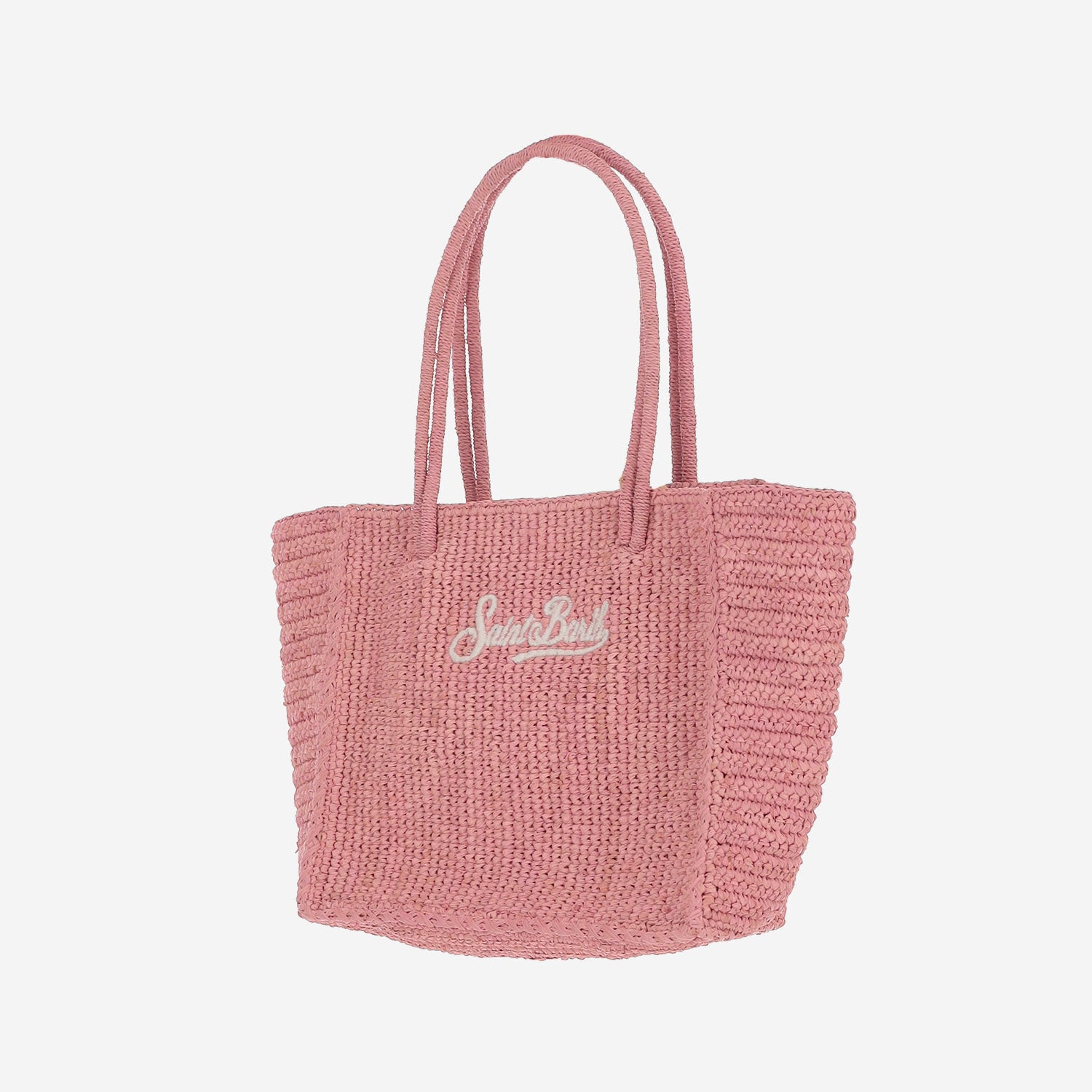 BORSA A MANO IN RAFIA CON LOGO HAND002 00223L MC2 SAINT BARTH 