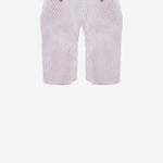 PANTALONI CORTI IN COTONE A RIGHE ISC0001 00972L MC2 SAINT BARTH 