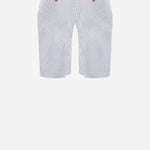 PANTALONI CORTI IN COTONE A RIGHE ISC0001 03931L MC2 SAINT BARTH 