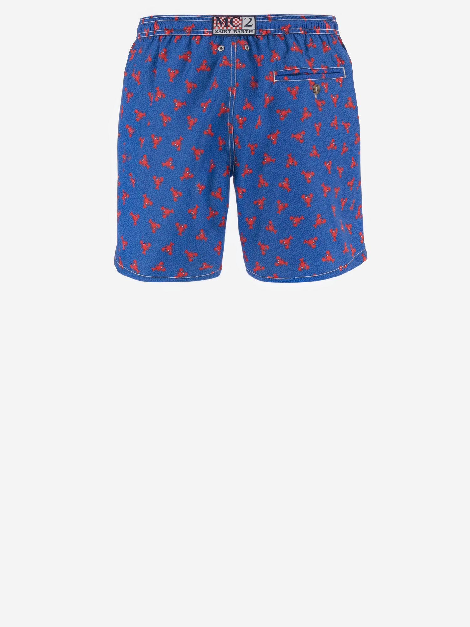 SHORTS DA BAGNO IN NYLON CON MOTIVO FANTASIA LIG0003 02144L MC2 SAINT BARTH 