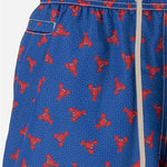 SHORTS DA BAGNO IN NYLON CON MOTIVO FANTASIA LIG0003 02144L MC2 SAINT BARTH 