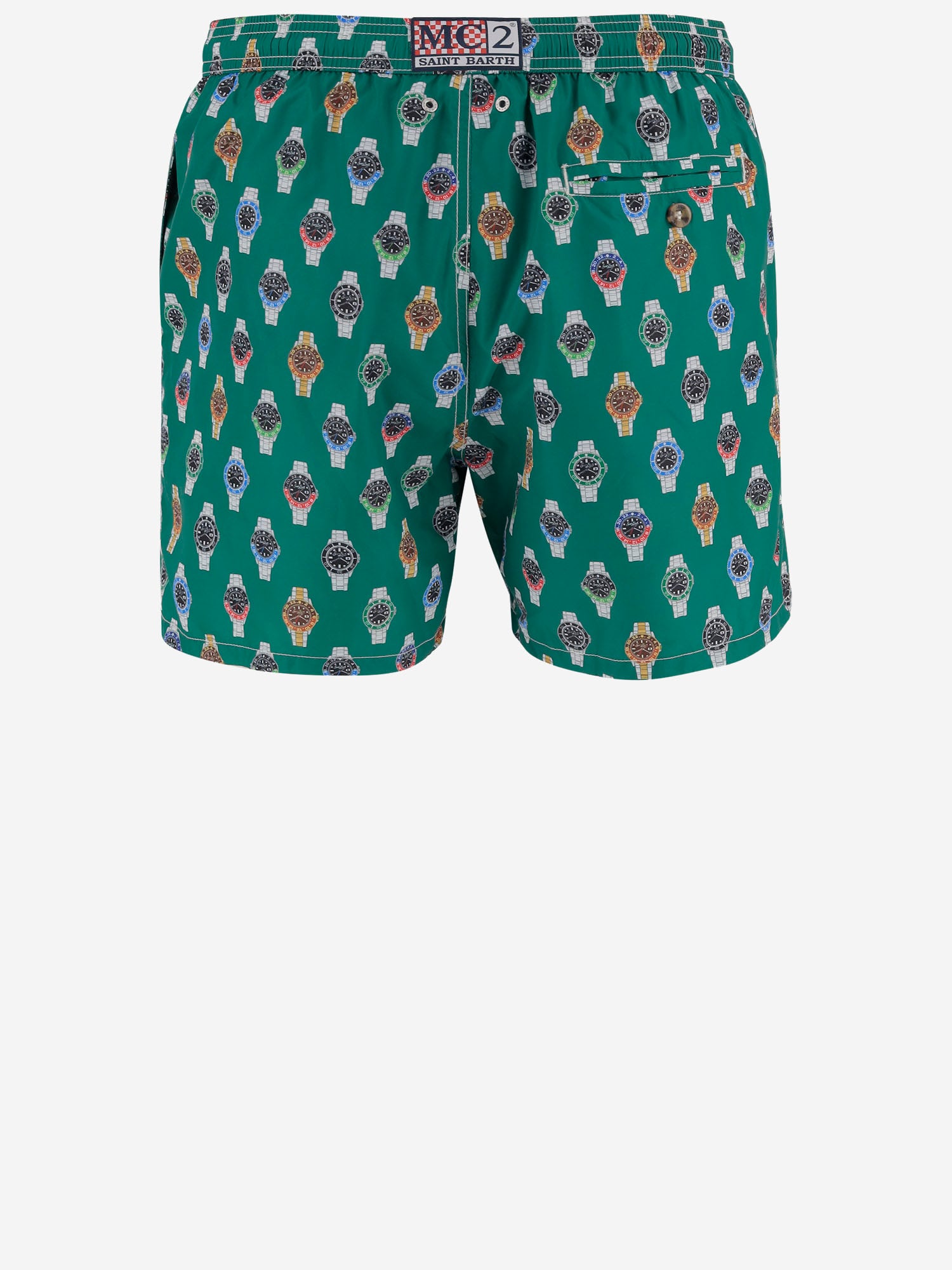 SHORTS DA BAGNO IN NYLON CON MOTIVO FANTASIA LIG0003 00927L MC2 SAINT BARTH 