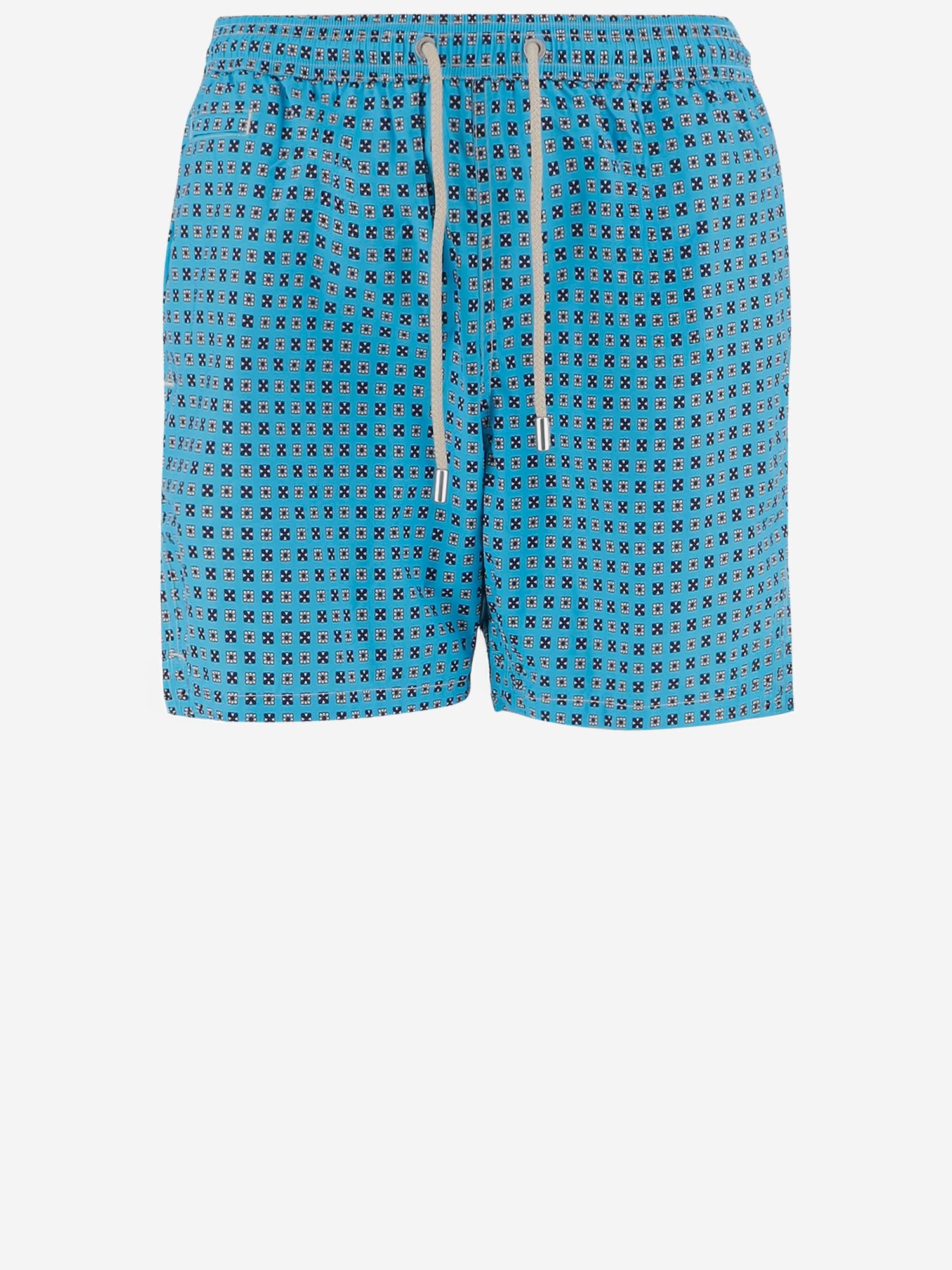 SHORTS DA BAGNO IN NYLON CON MOTIVO FANTASIA LIG0016 00227L MC2 SAINT BARTH 
