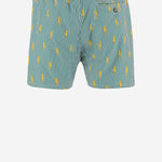 SHORTS DA BAGNO IN NYLON CON MOTIVO FANTASIA LIG0016 07583L MC2 SAINT BARTH 