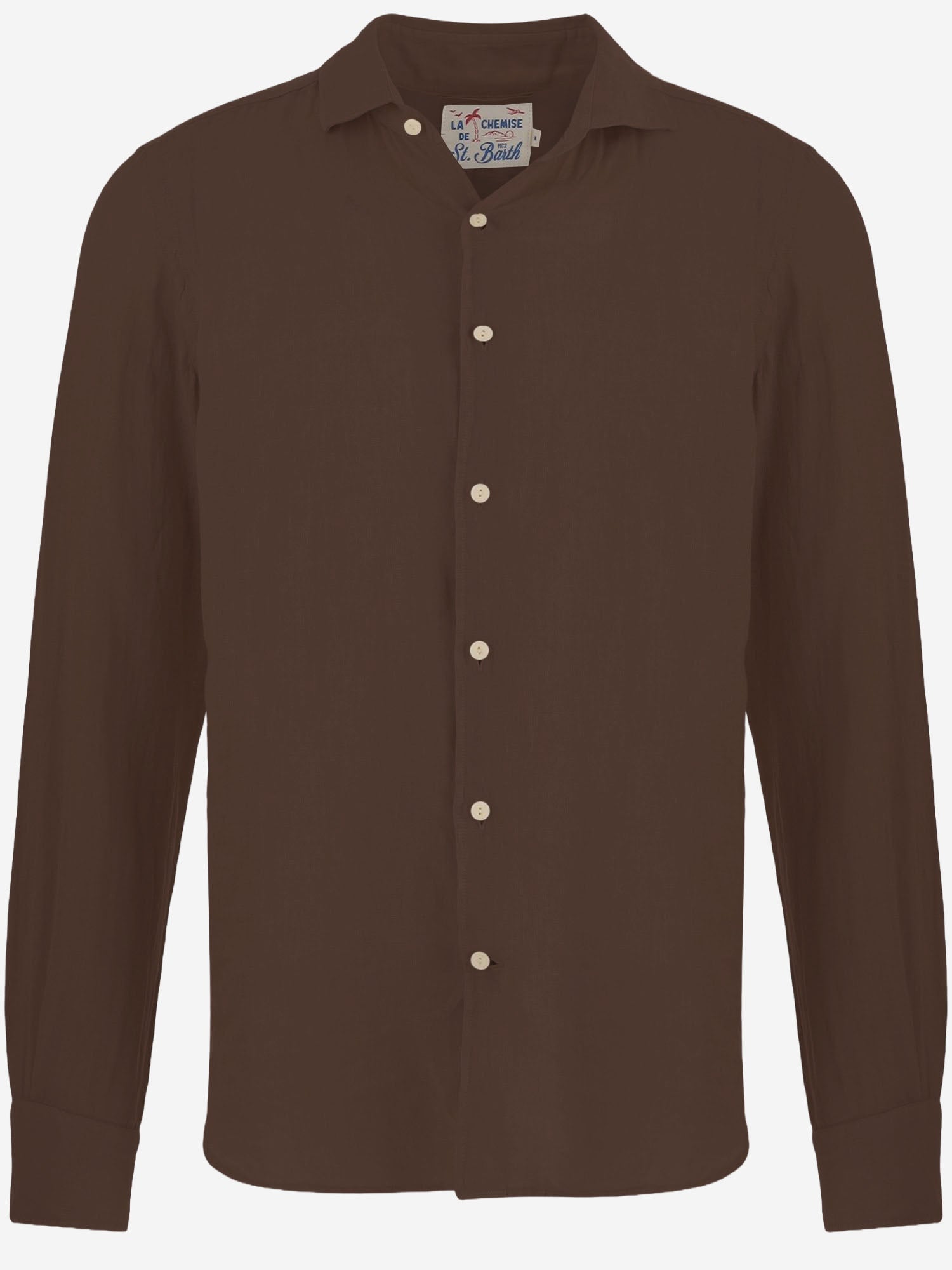 CAMICIA IN LINO PAMP001 00121L MC2 SAINT BARTH 
