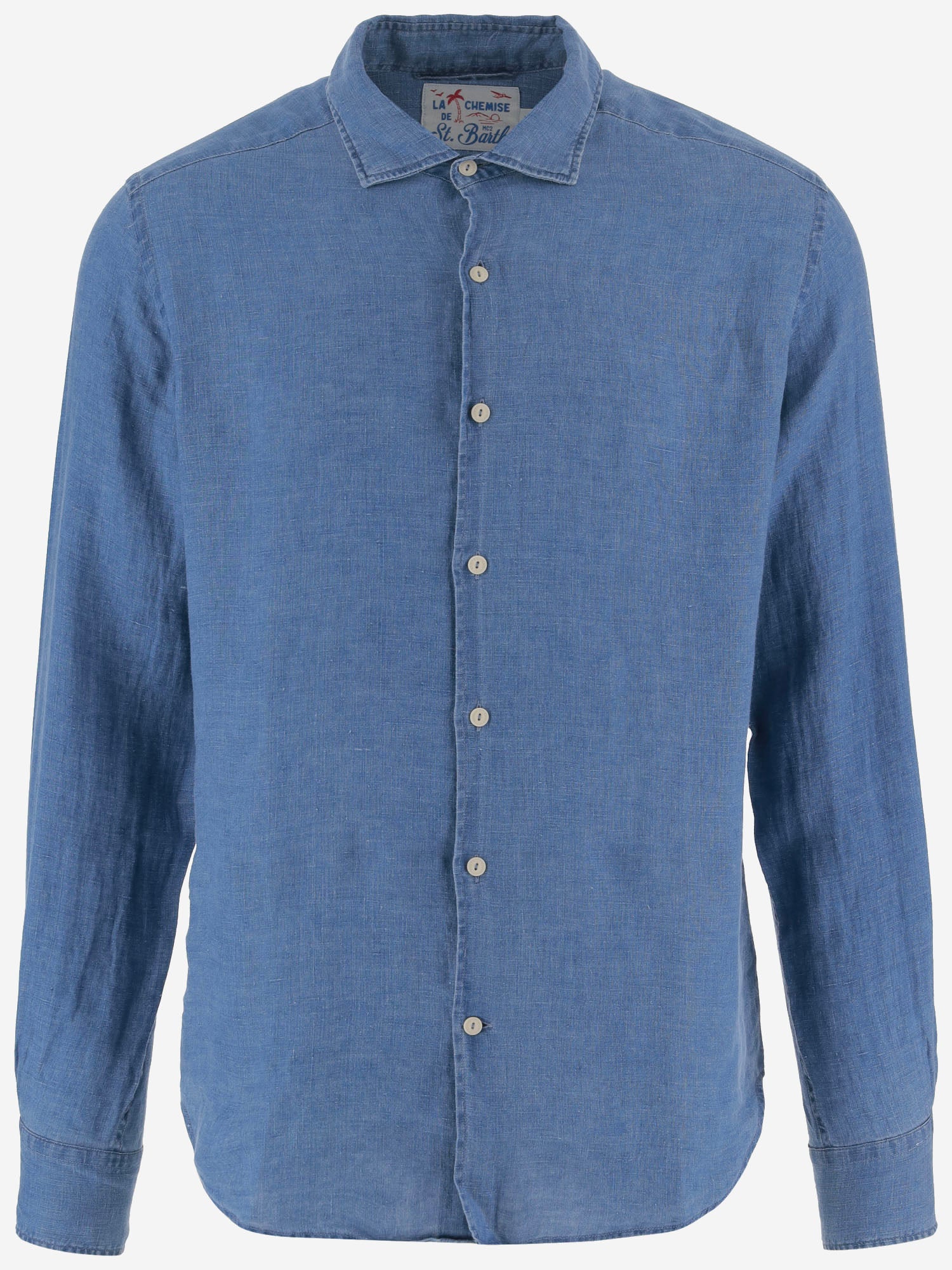 CAMICIA IN LINO PAMP001 00977L MC2 SAINT BARTH 