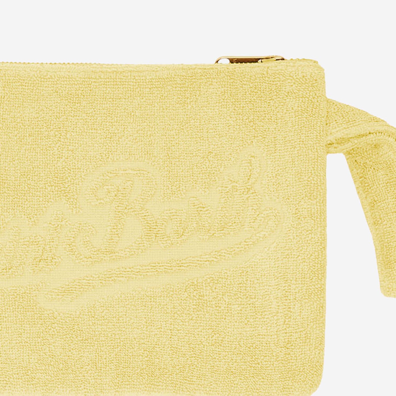 POCHETTE IN COTONE CON LOGO PARE0003 00409L MC2 SAINT BARTH 