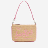 POCHETTE EFFETTO RAFiA CON TRACOLLA PARM002 00415L MC2 SAINT BARTH 