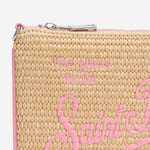 POCHETTE EFFETTO RAFiA CON TRACOLLA PARM002 00415L MC2 SAINT BARTH 