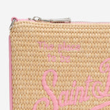 POCHETTE EFFETTO RAFiA CON TRACOLLA PARM002 00415L MC2 SAINT BARTH 