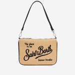 POCHETTE EFFETTO RAFiA CON TRACOLLA PARM002 00421L MC2 SAINT BARTH 