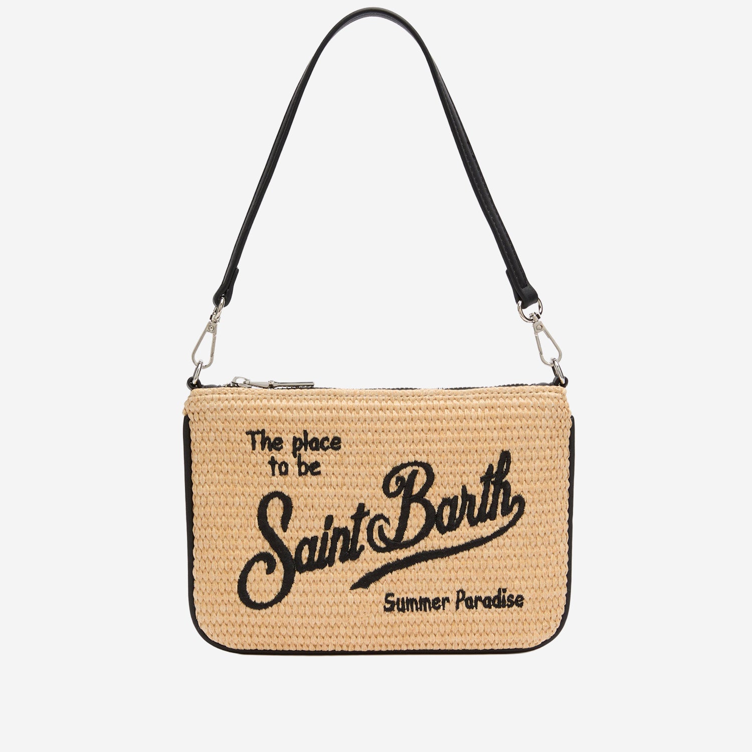 POCHETTE EFFETTO RAFiA CON TRACOLLA PARM002 00421L MC2 SAINT BARTH 