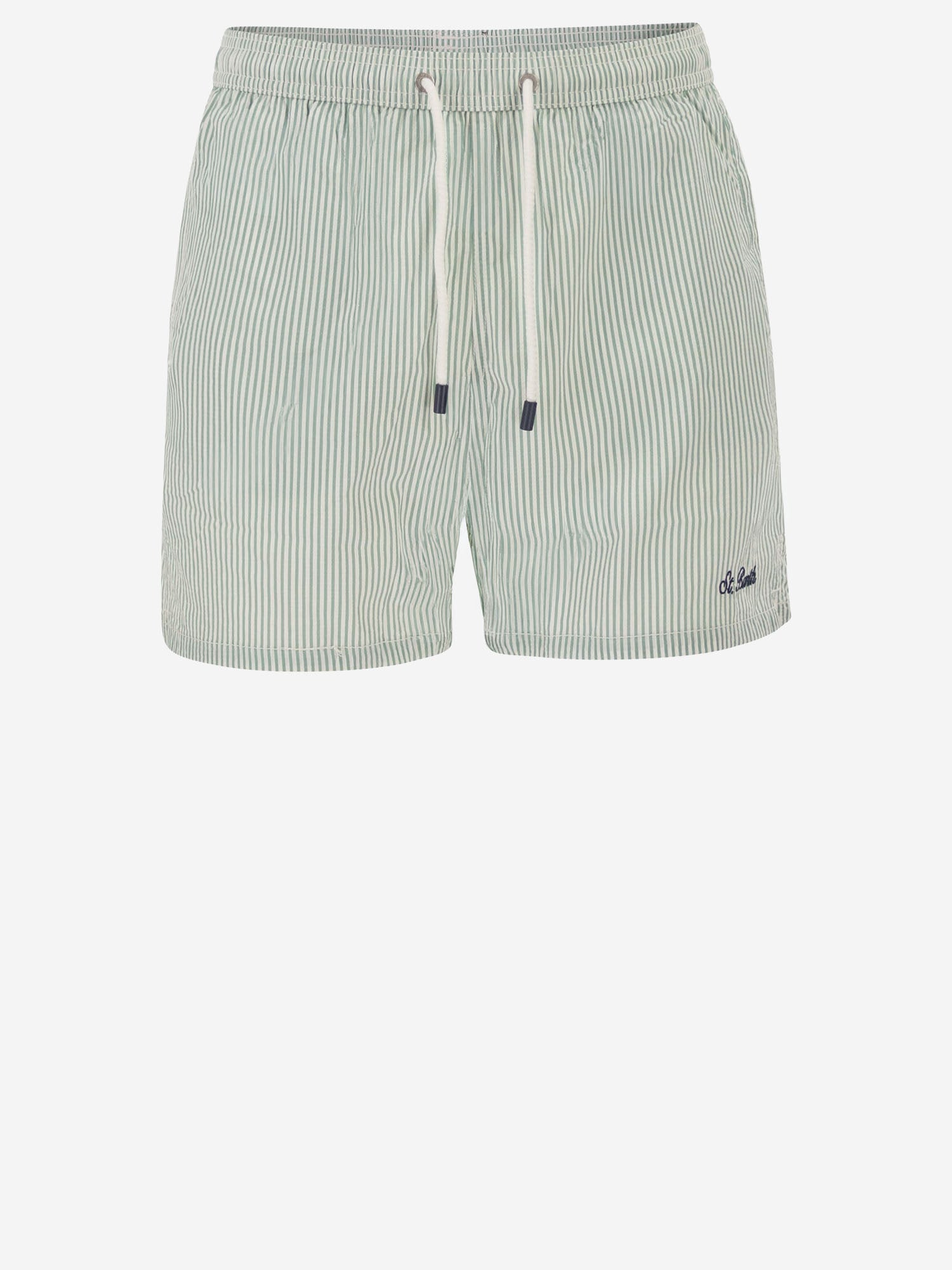 SHORTS DA BAGNO IN NYLON CON LOGO PATM001 00092L MC2 SAINT BARTH 