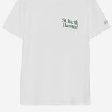 T-SHIRT IN COTONE CON STAMPA PRL0002 08481L MC2 SAINT BARTH 