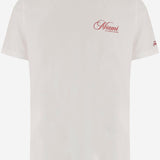 T-SHIRT IN COTONE CON STAMPA PRL0002 00385L MC2 SAINT BARTH 
