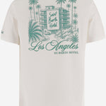 T-SHIRT IN COTONE CON STAMPA PRL0002 01970L MC2 SAINT BARTH 