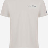 T-SHIRT IN COTONE CON STAMPA PRL0002 01973L MC2 SAINT BARTH 