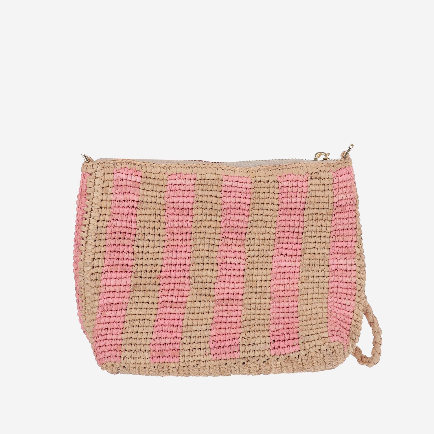 POCHETTE IN RAFIA CON LOGO RAFP001 00198L MC2 SAINT BARTH 