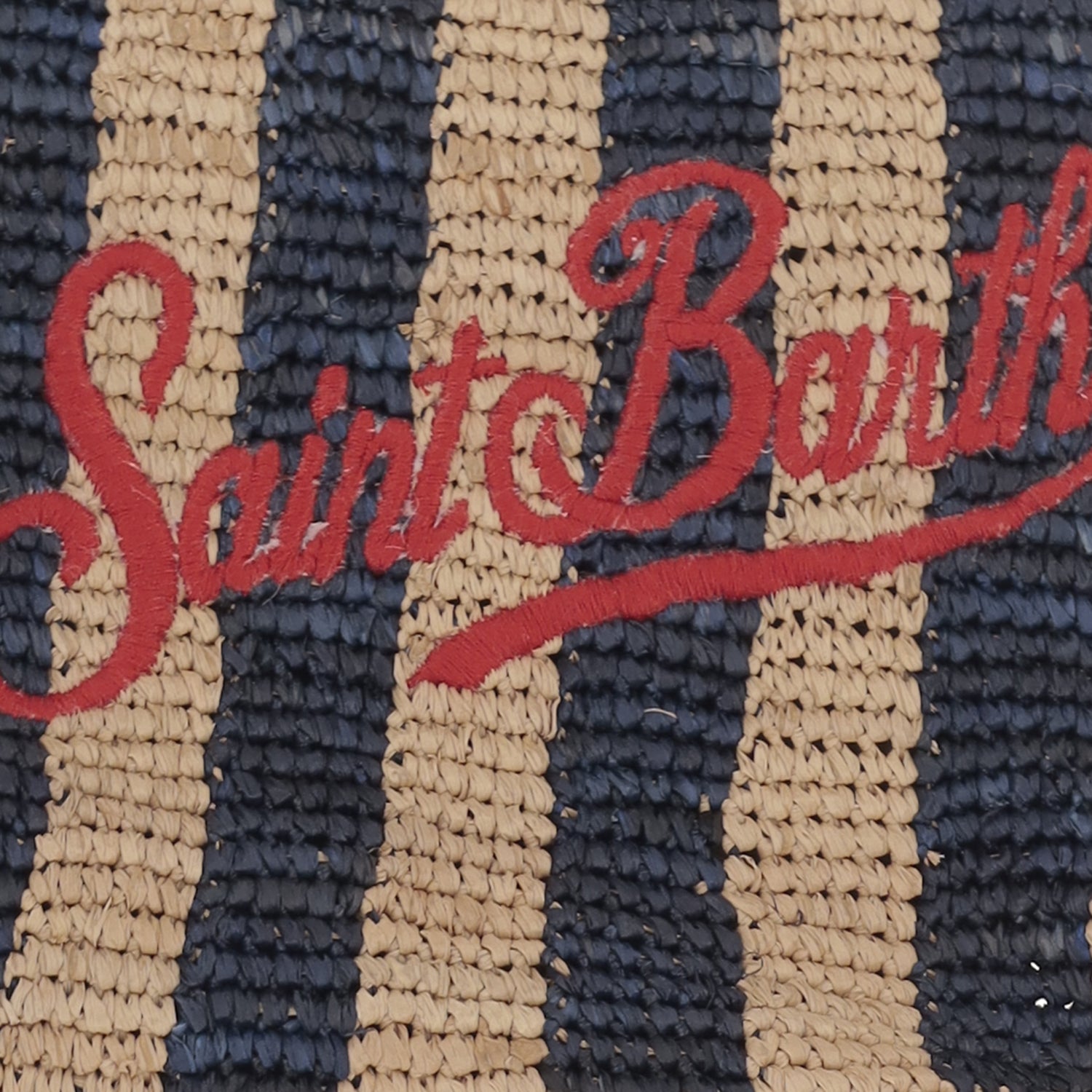 POCHETTE IN RAFIA CON LOGO RAFP001 02766L MC2 SAINT BARTH 