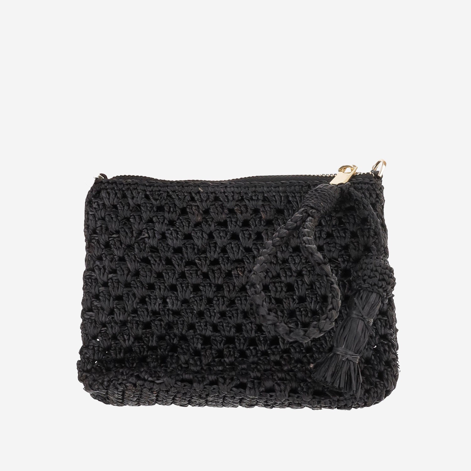 POCHETTE IN RAFIA CON LOGO RAFP001 09036L MC2 SAINT BARTH 