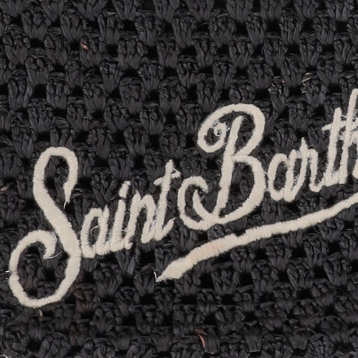 POCHETTE IN RAFIA CON LOGO RAFP001 09036L MC2 SAINT BARTH 