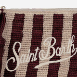 POCHETTE IN RAFIA CON LOGO RAFP001 09042L MC2 SAINT BARTH 
