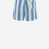 SHORTS DA BAGNO IN NYLON CON MOTIVO A RIGHE SYR0001 01210L MC2 SAINT BARTH 