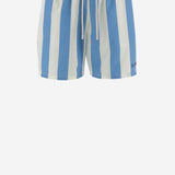 SHORTS DA BAGNO IN NYLON CON MOTIVO A RIGHE SYR0001 01210L MC2 SAINT BARTH 